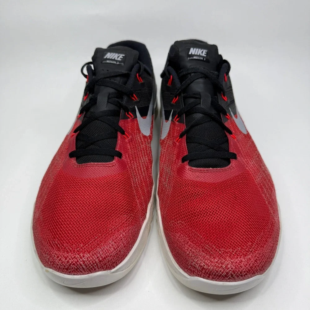 Nike Metcon 3 University Red Training Shoes Mens 12 852928-600